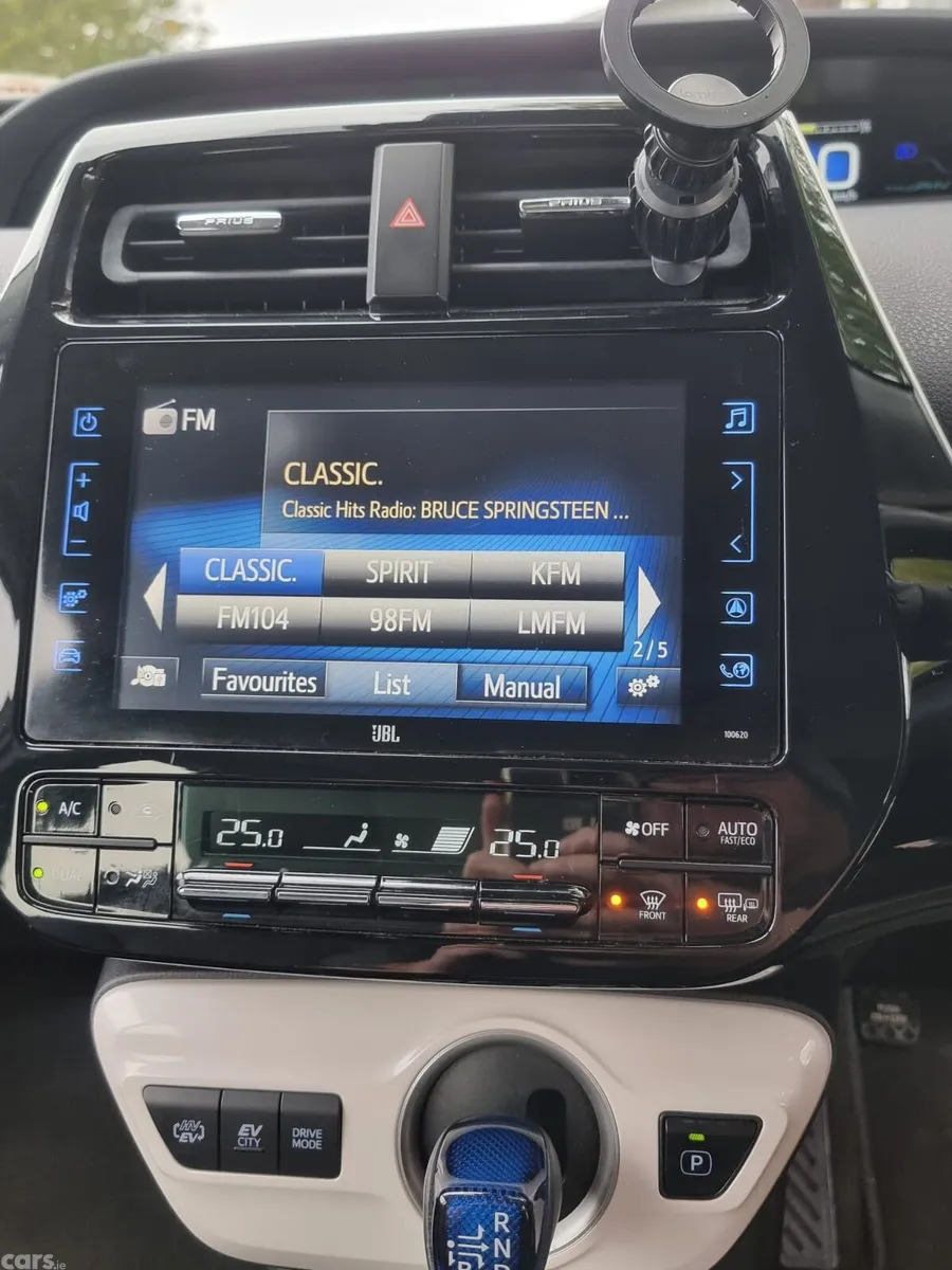 Toyota Prius Hatchback, Petrol Plug-in Hybrid, 2017, Red