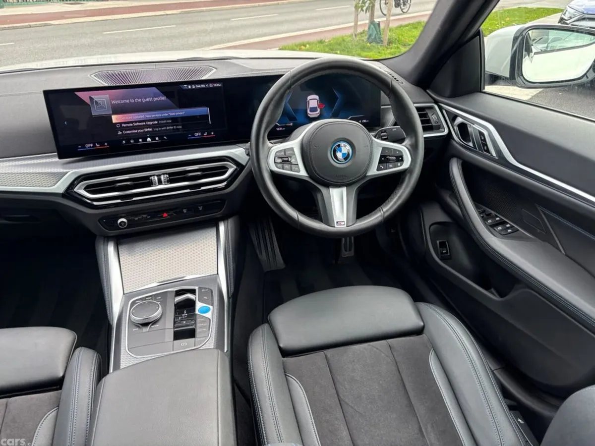 BMW i4 Coupe, Electric, 2024, White