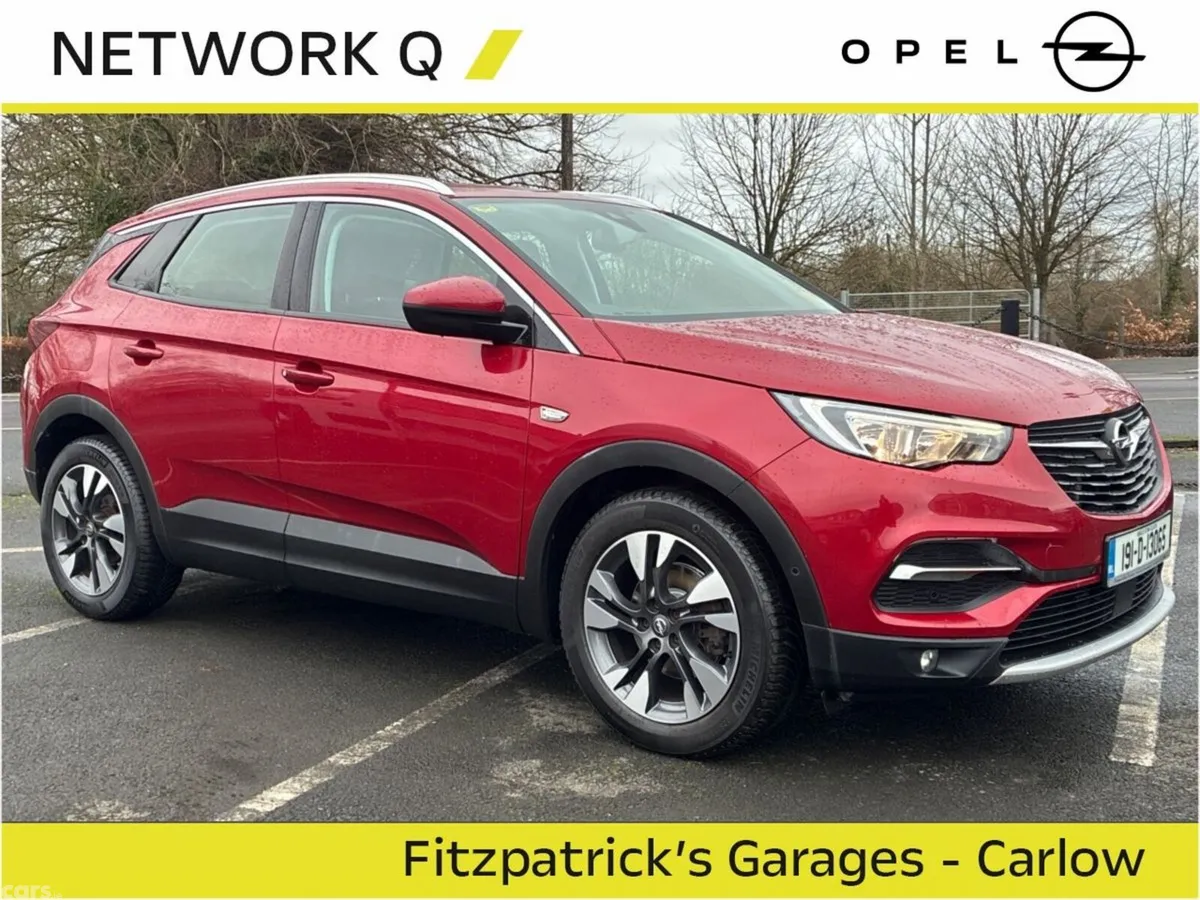 Opel Grandland X SUV, Diesel, 2019, Red