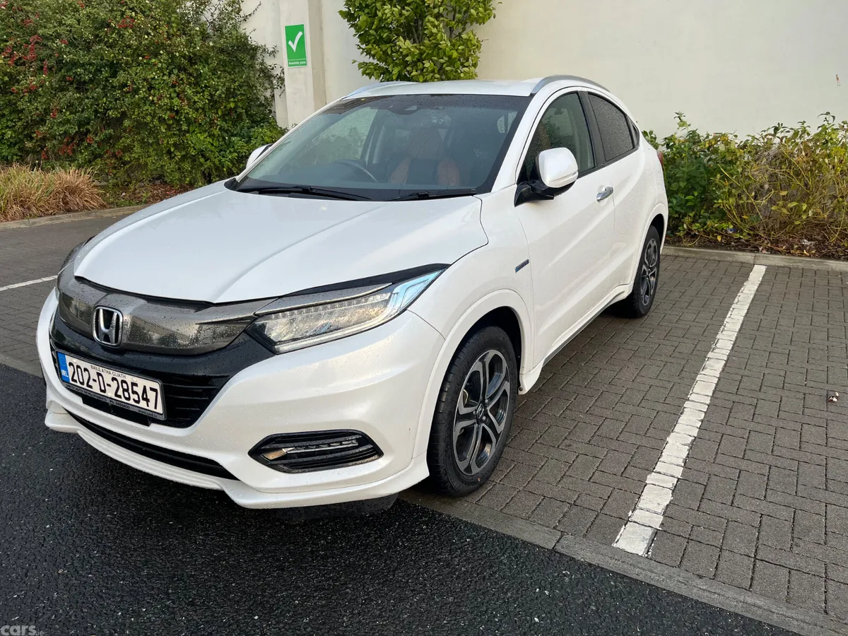 Honda Vezel Estate, Petrol Hybrid, 2020, White