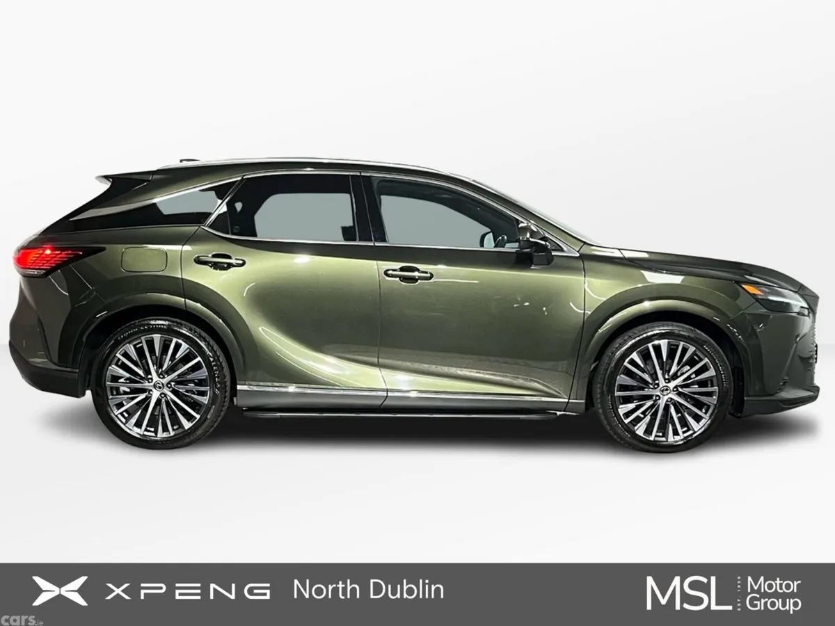 Lexus RX SUV, Petrol Hybrid, 2024, Green