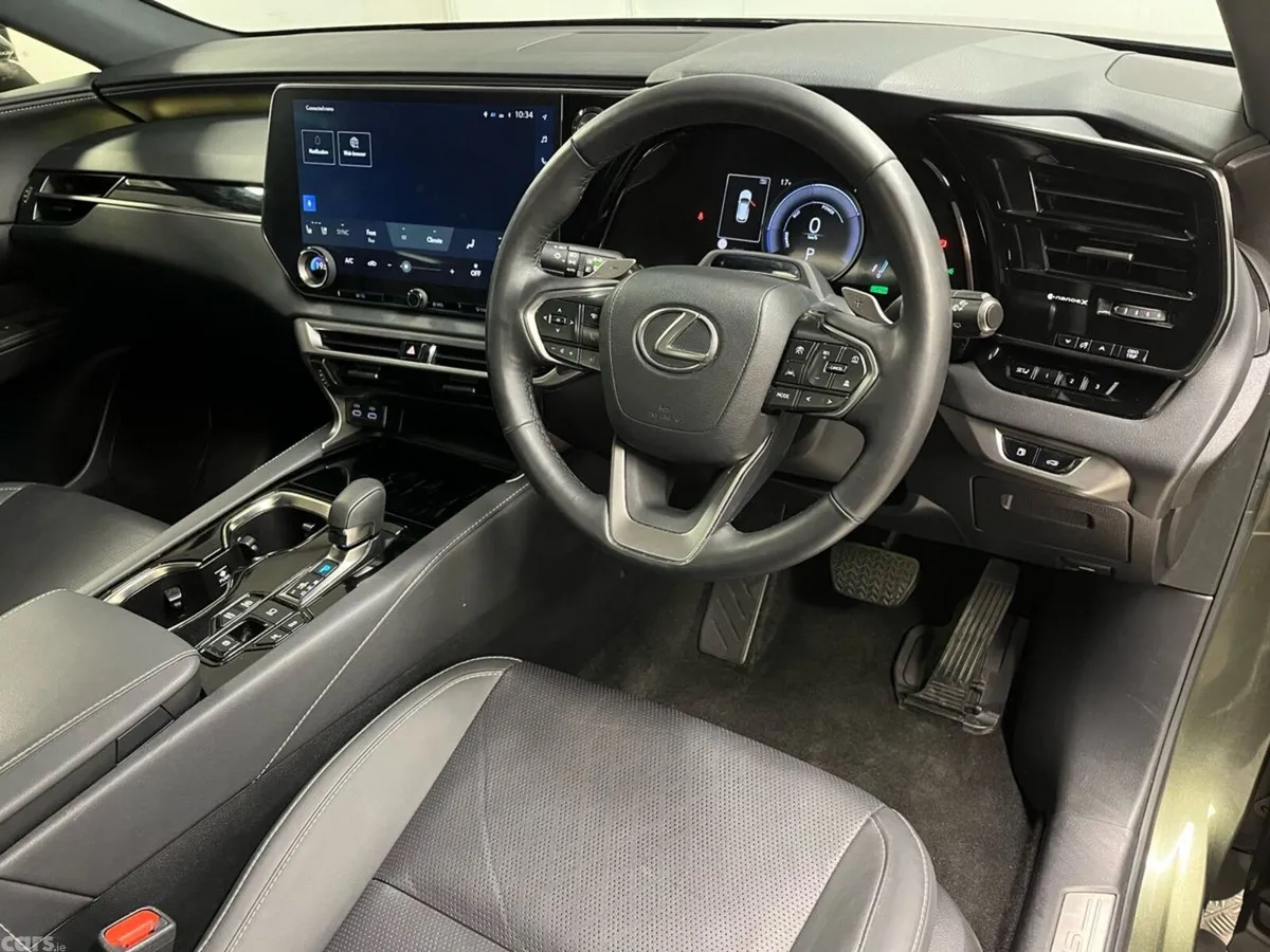 Lexus RX SUV, Petrol Hybrid, 2024, Green