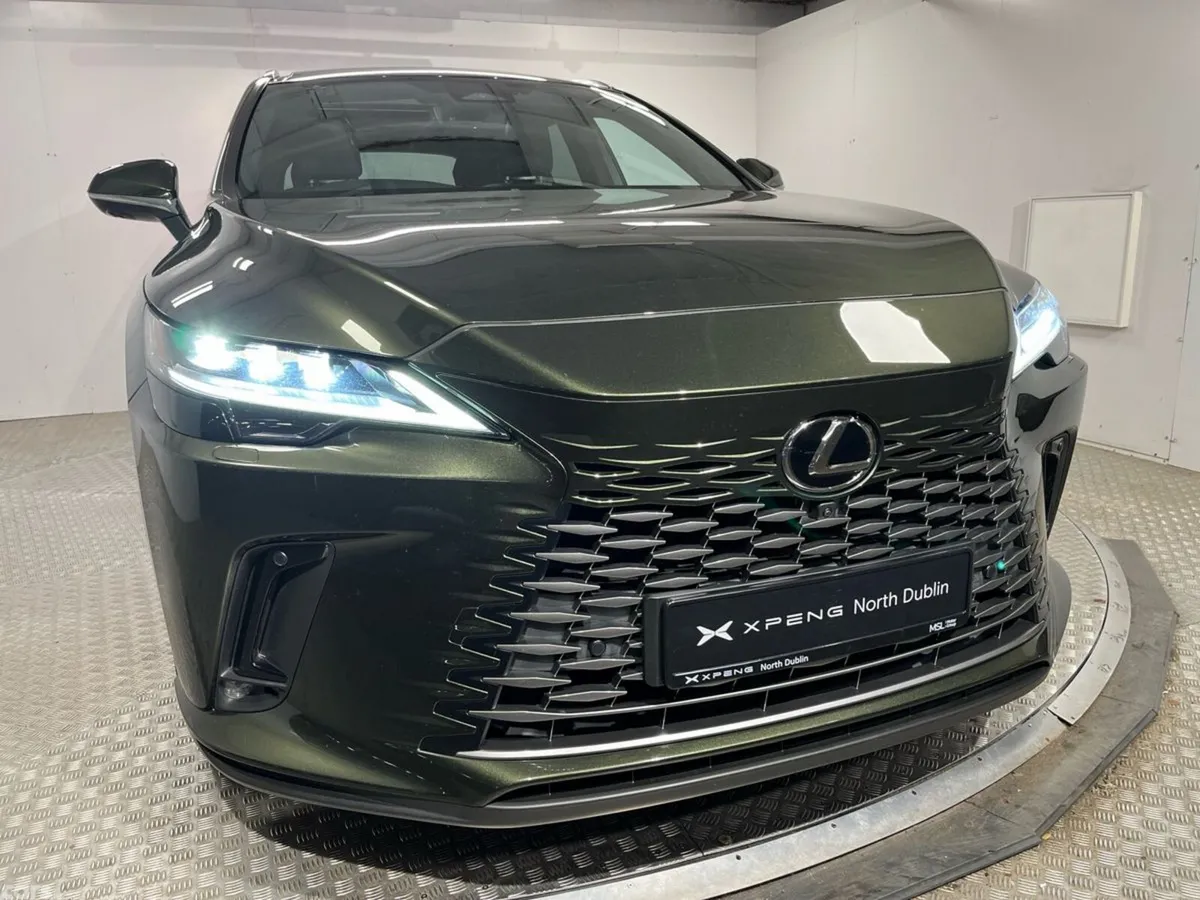 Lexus RX SUV, Petrol Hybrid, 2024, Green