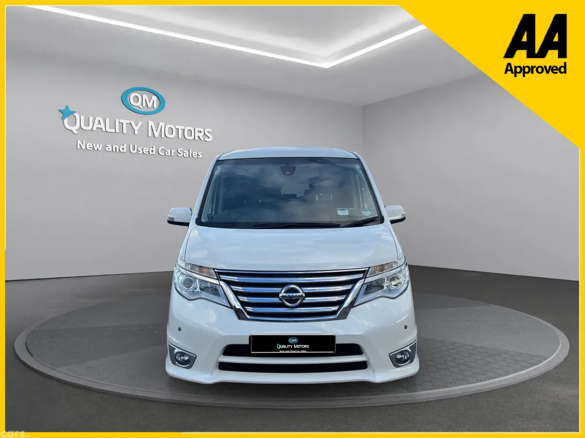 Nissan Serena MPV, Petrol Hybrid, 2015, White