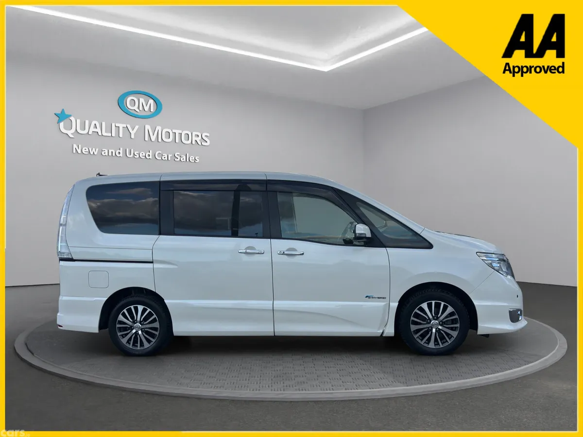 Nissan Serena MPV, Petrol Hybrid, 2015, White