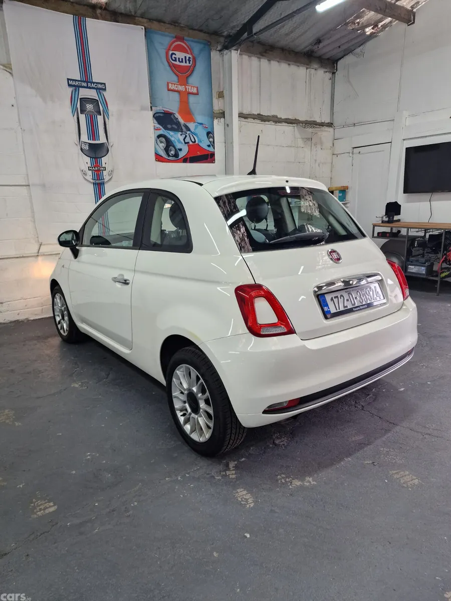 Fiat 500 Hatchback, Petrol, 2017, White