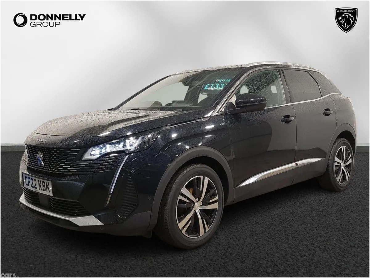 Peugeot 3008 Estate, Petrol, 2022, Black