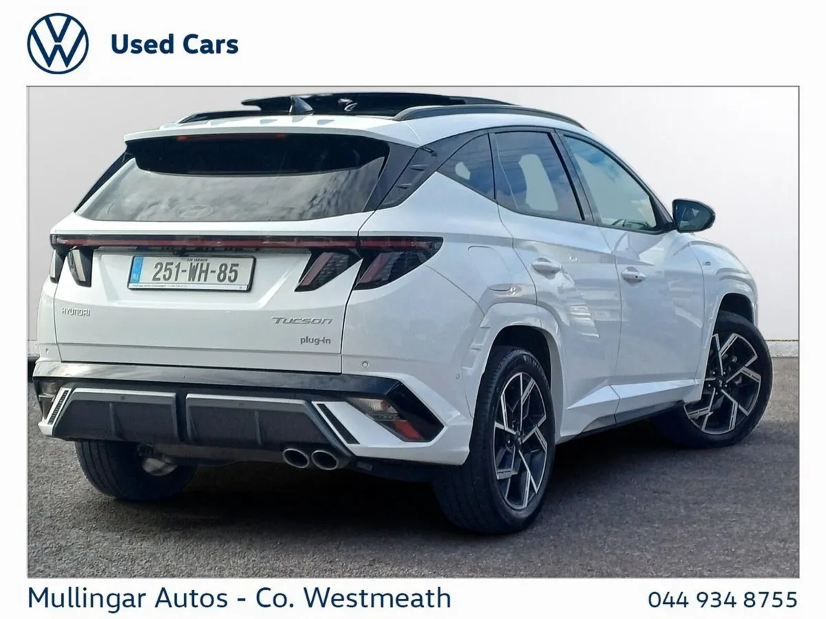 Hyundai Tucson SUV, Petrol Plug-in Hybrid, 2025, White
