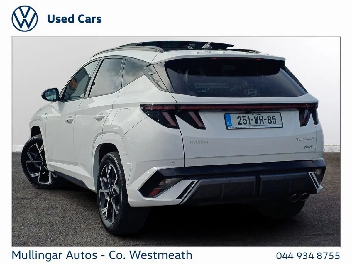 Hyundai Tucson SUV, Petrol Plug-in Hybrid, 2025, White