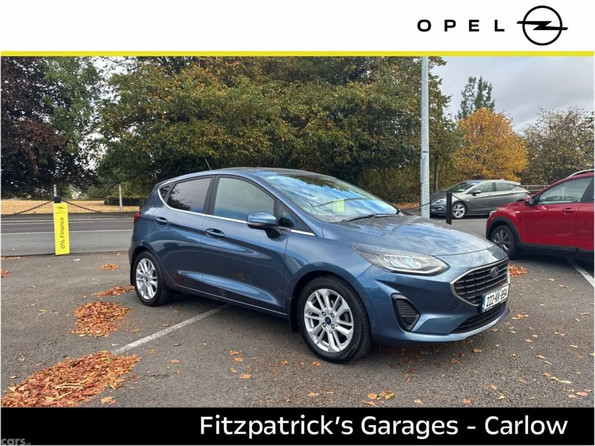 Ford Fiesta Hatchback, Petrol, 2022, Blue