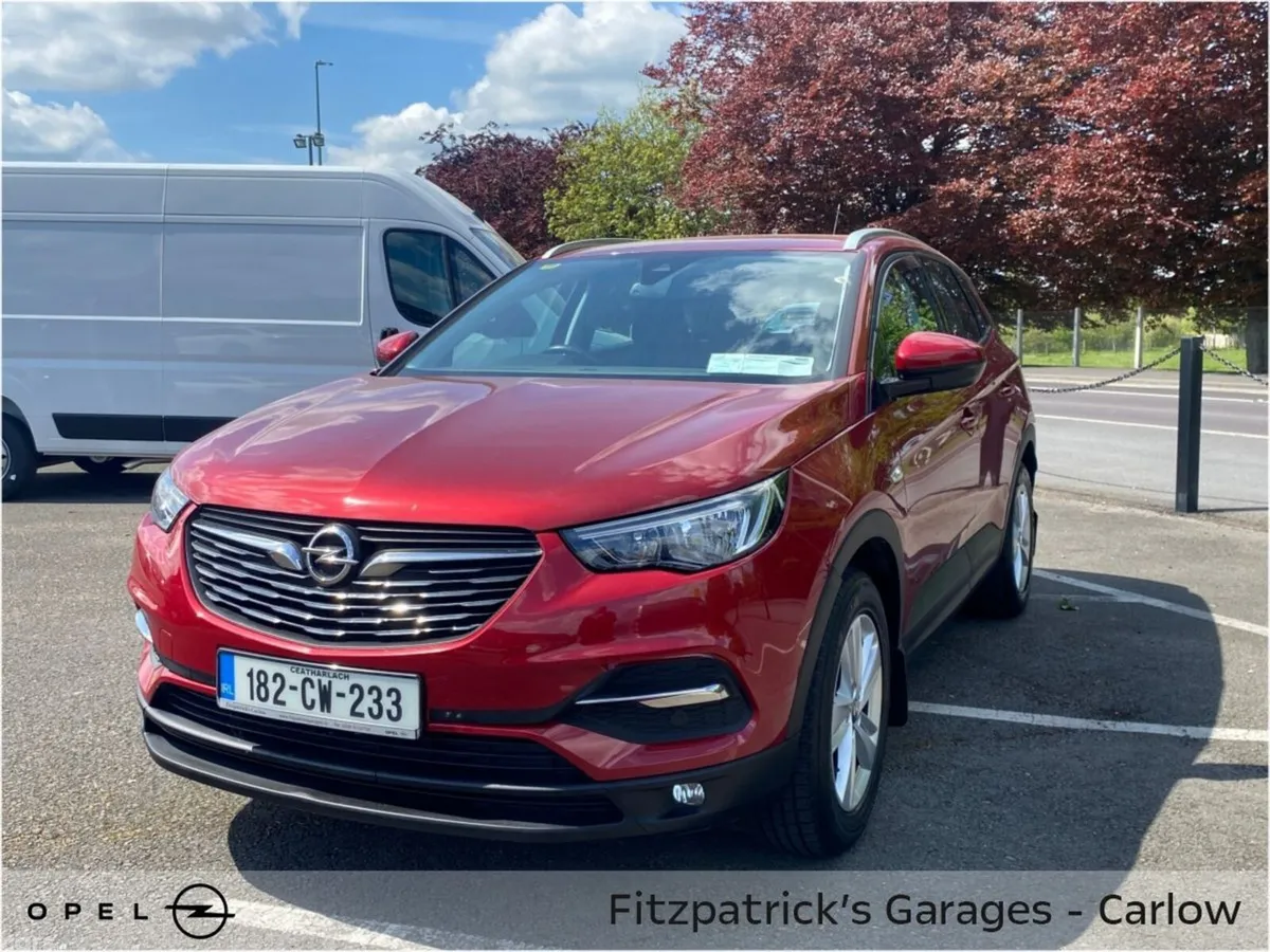 Opel Grandland X SUV, Diesel, 2018, Red