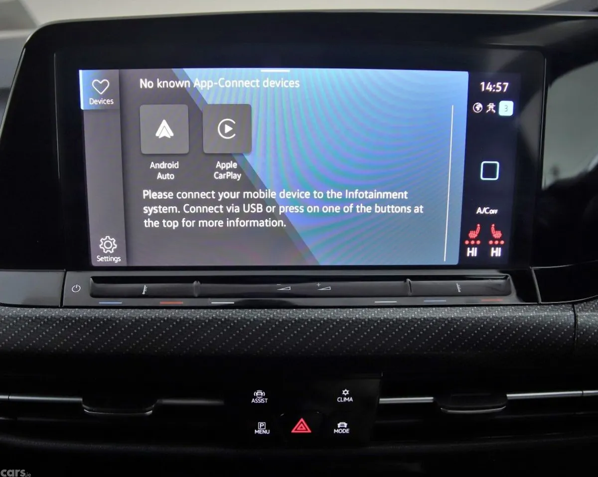 Volkswagen Golf Hatchback, Petrol Hybrid, 2023, Black
