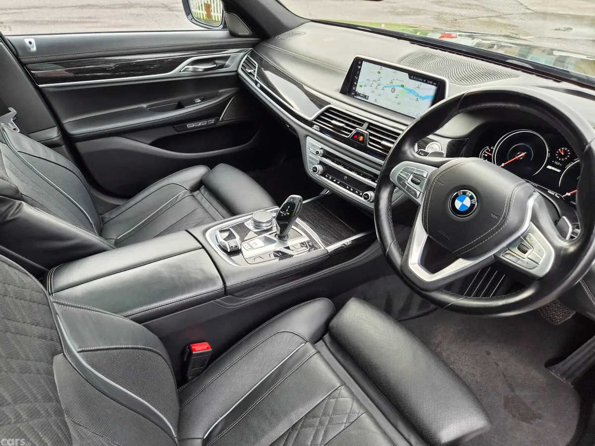 BMW 7-Series Saloon, Petrol Hybrid, 2016, Black