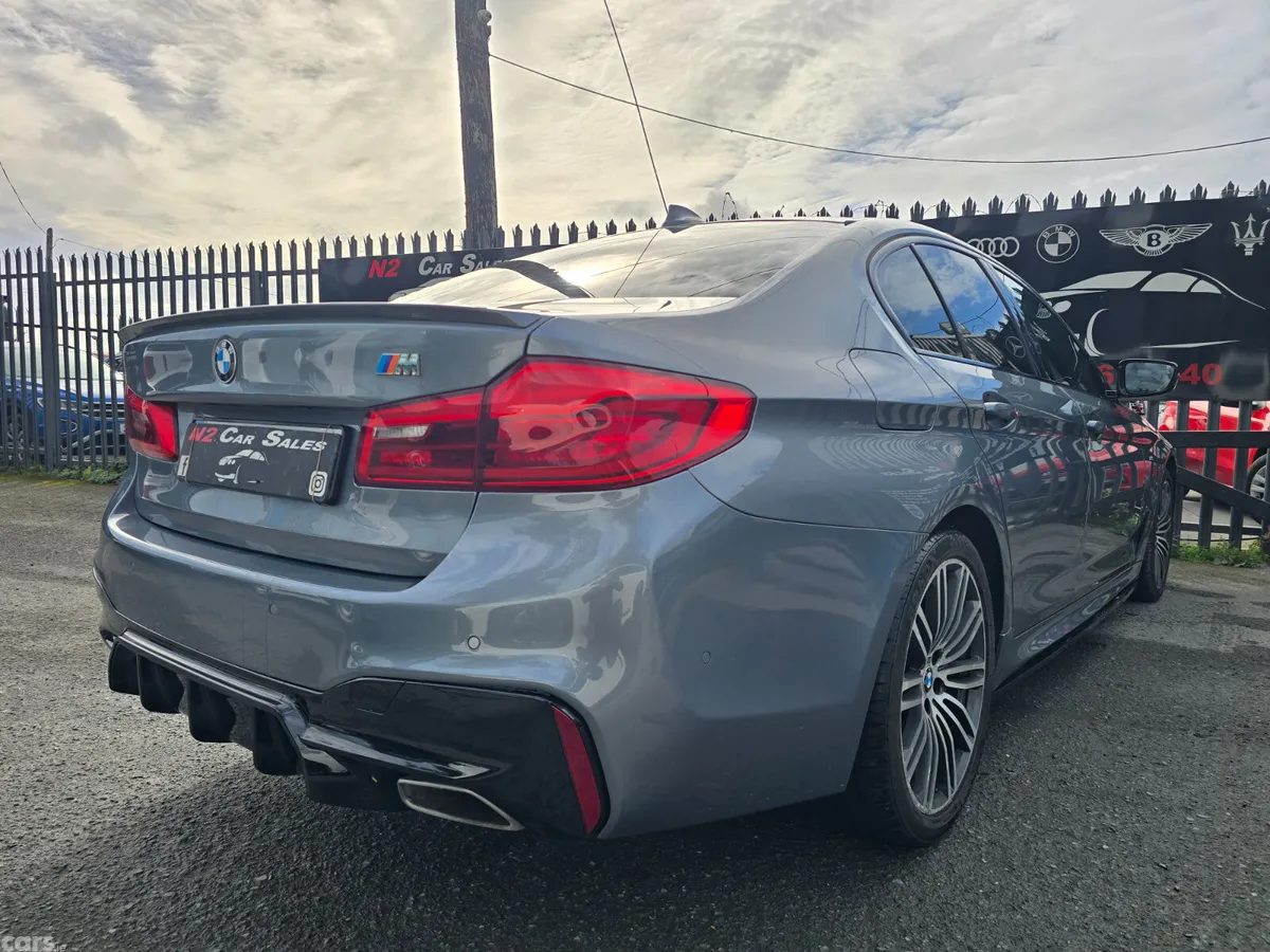 BMW 5-Series Saloon, Diesel, 2019, Blue