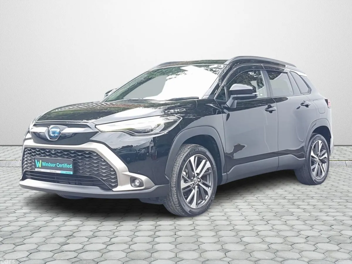 Toyota Corolla Cross SUV, Petrol Hybrid, 2022, Black