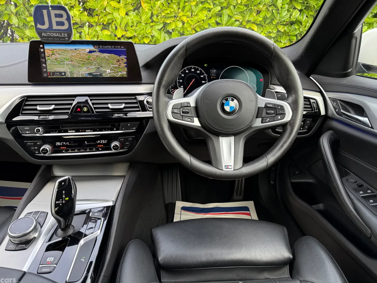BMW 5-Series Saloon, Diesel, 2019, White