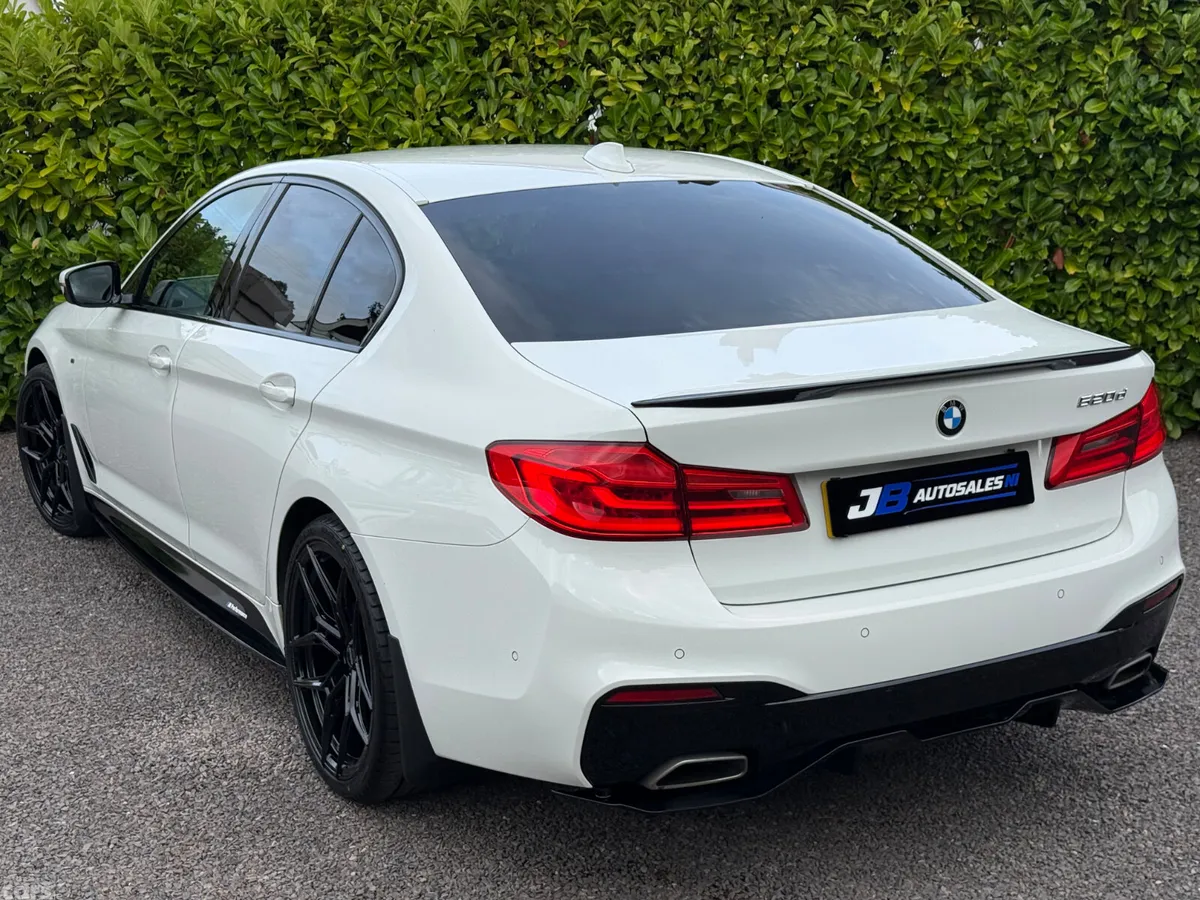 BMW 5-Series Saloon, Diesel, 2019, White