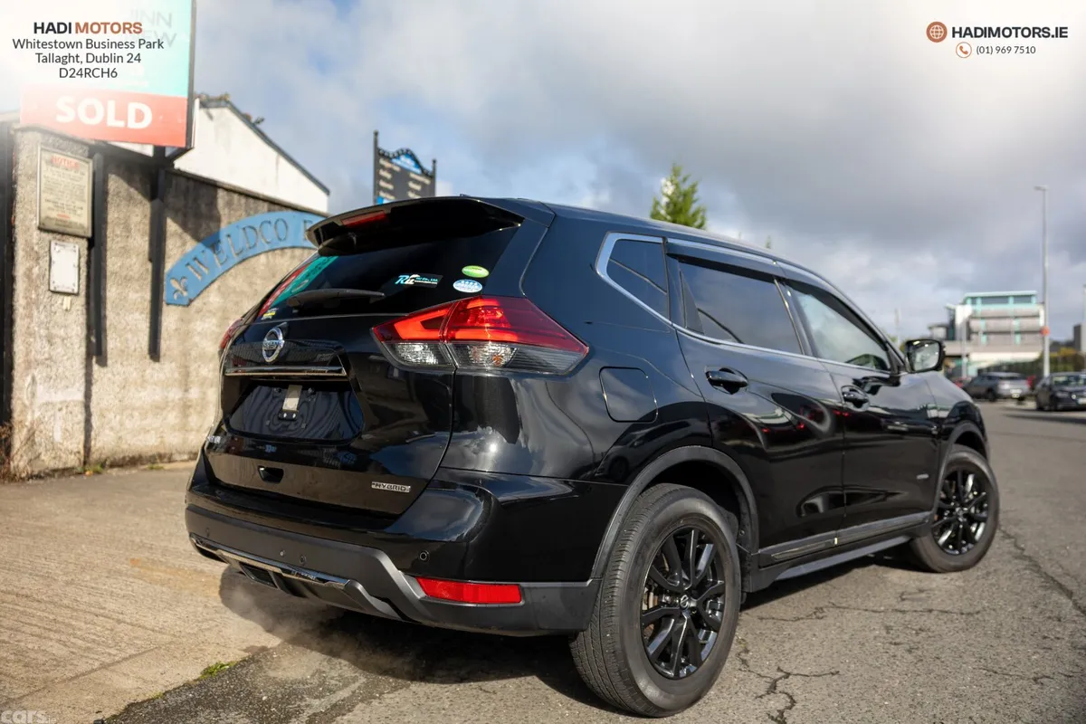 Nissan X-Trail SUV, Petrol Hybrid, 2020, Black