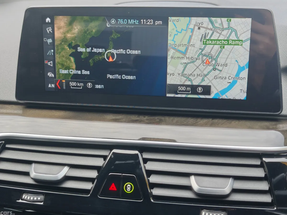 BMW 5-Series Saloon, Petrol Plug-in Hybrid, 2018, Black