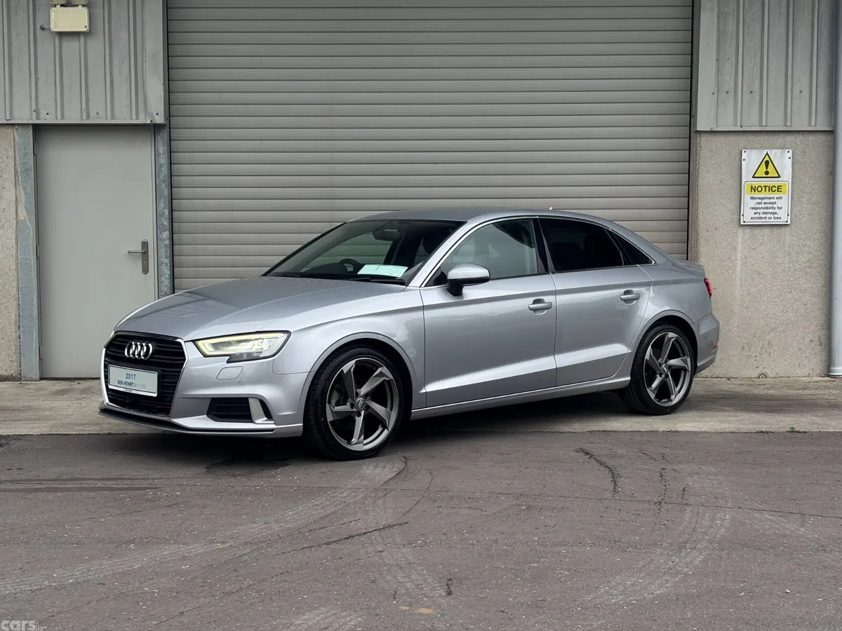 Audi A3 Saloon, Petrol, 2017, Silver