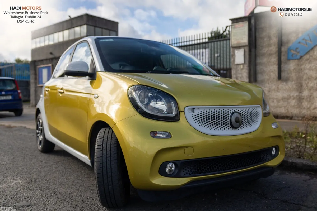 Smart Forfour Hatchback, Petrol, 2018, Green