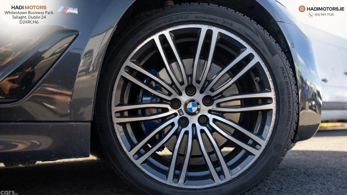 BMW 5-Series Saloon, Petrol Plug-in Hybrid, 2019, Grey