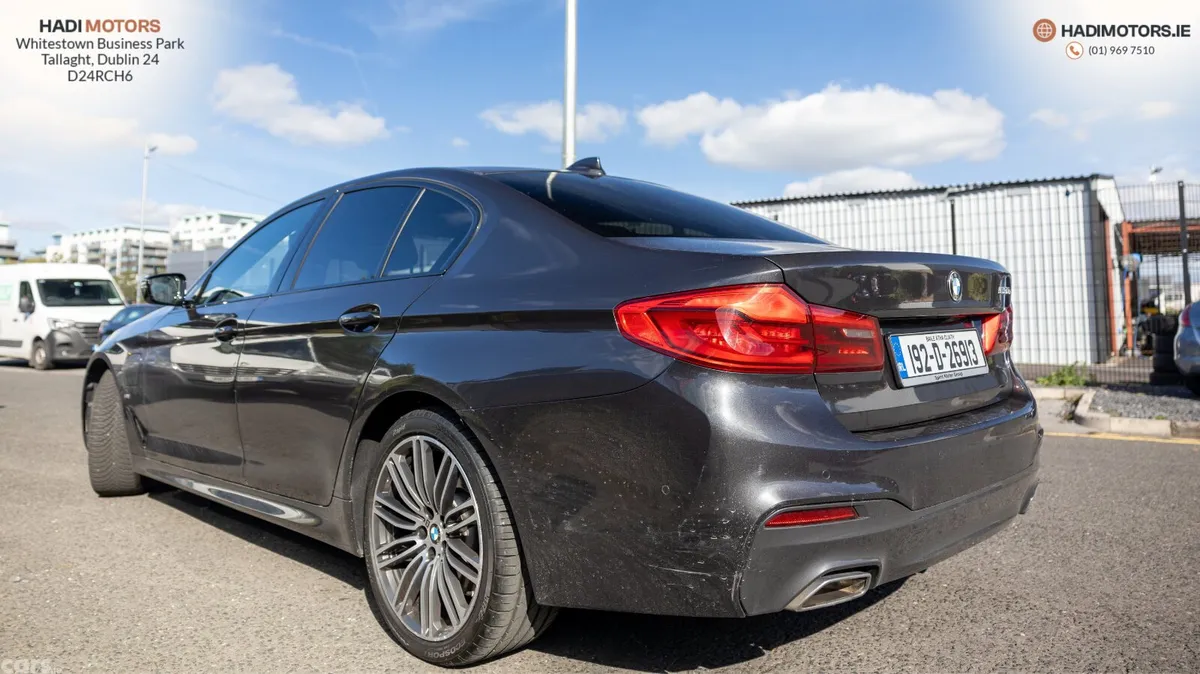 BMW 5-Series Saloon, Petrol Plug-in Hybrid, 2019, Grey