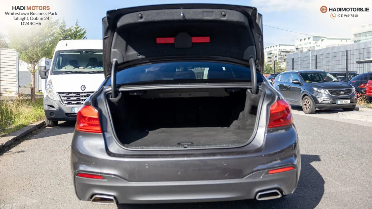 BMW 5-Series Saloon, Petrol Plug-in Hybrid, 2019, Grey