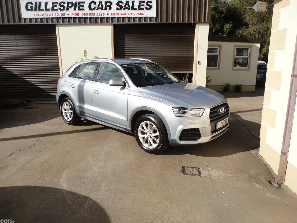 Audi Q3 SUV, Diesel, 2015, Silver