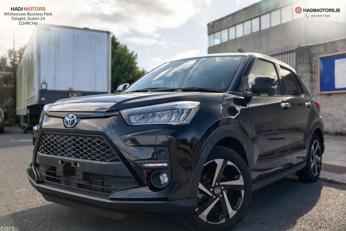 Toyota Raize SUV, Petrol Hybrid, 2022, Black
