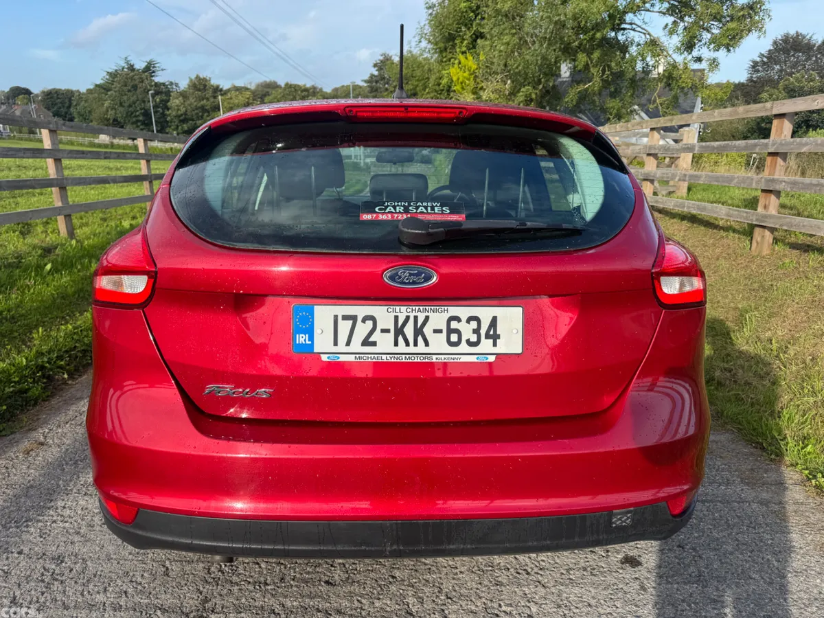 Ford Focus Hatchback, Diesel, 2017, Red