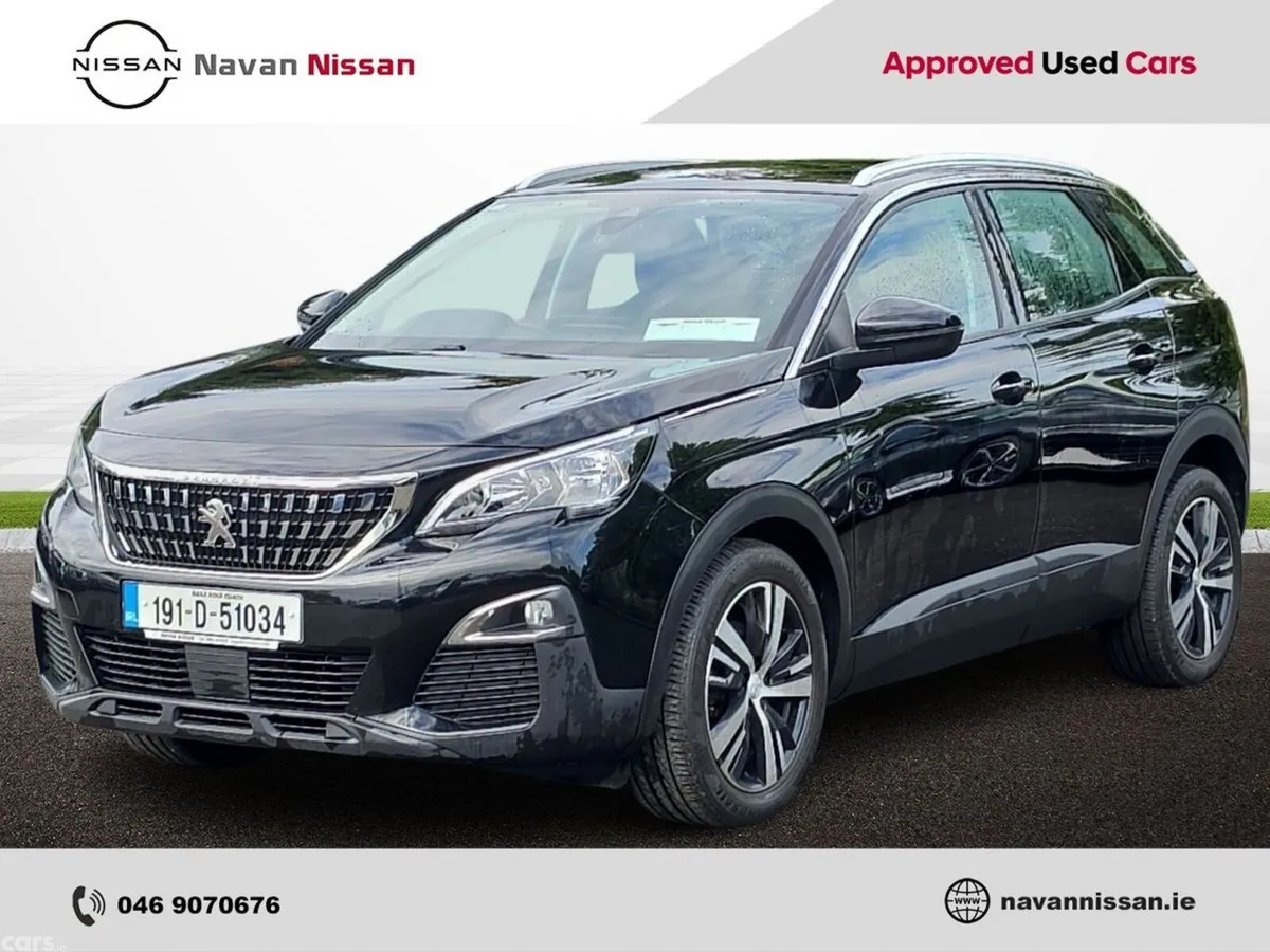 Peugeot 3008 Hatchback, Diesel, 2019, Black
