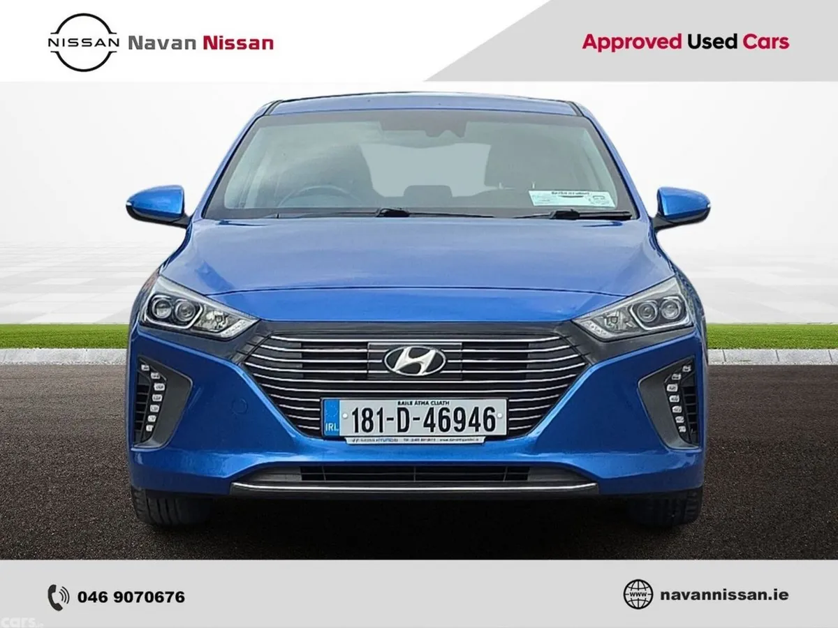 Hyundai IONIQ Hatchback, Petrol Plug-in Hybrid, 2018, Blue