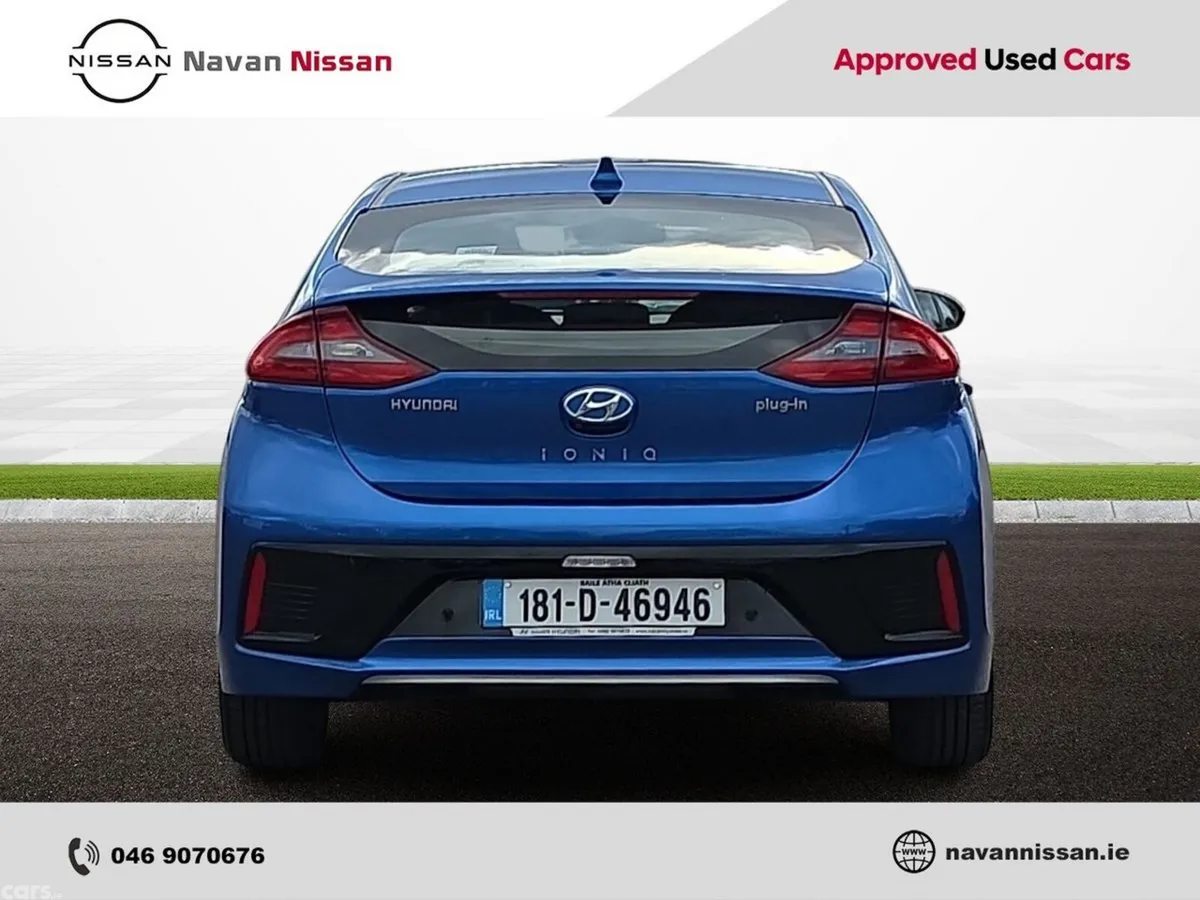 Hyundai IONIQ Hatchback, Petrol Plug-in Hybrid, 2018, Blue
