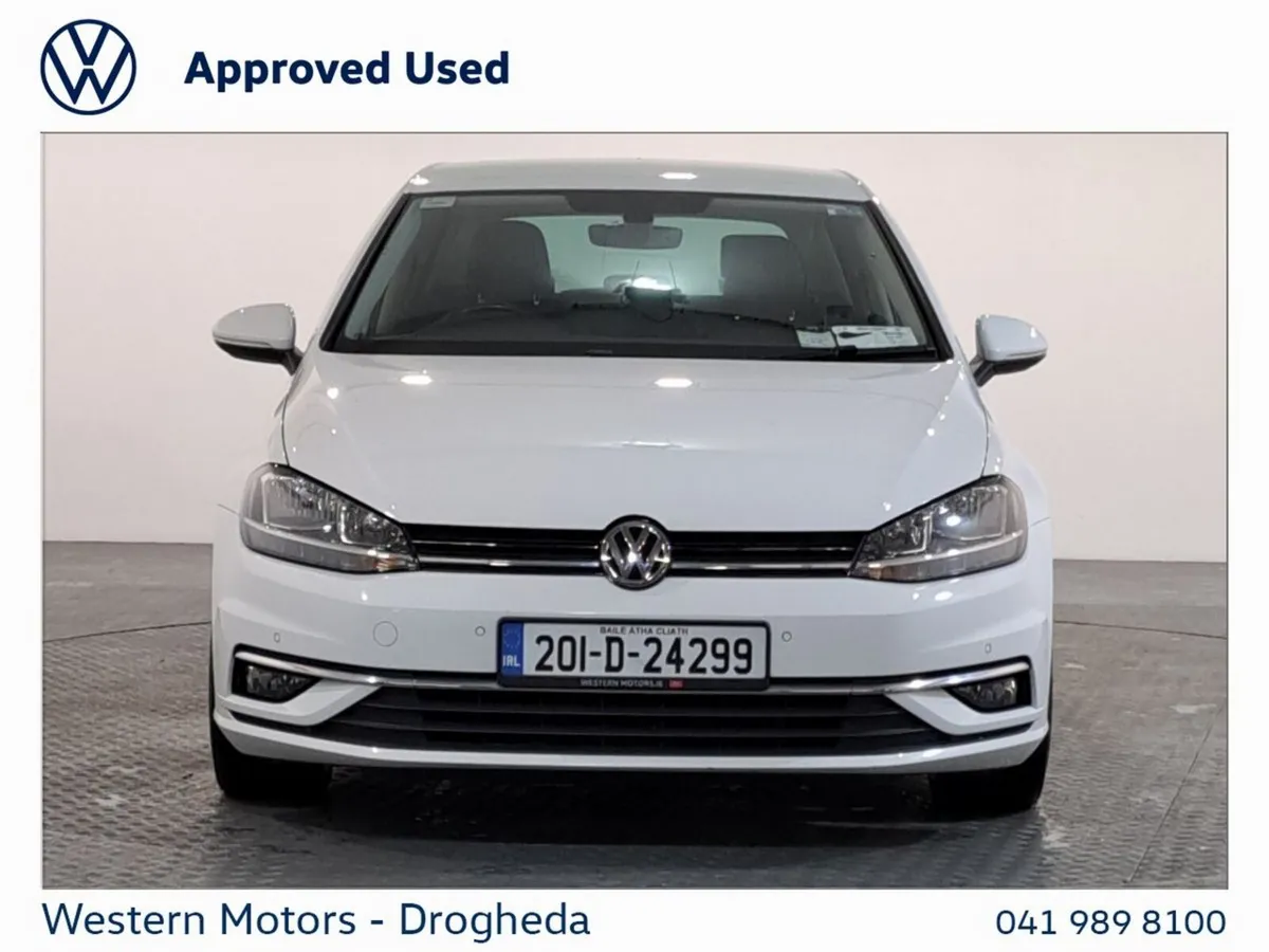 Volkswagen Golf Hatchback, Diesel, 2020, White