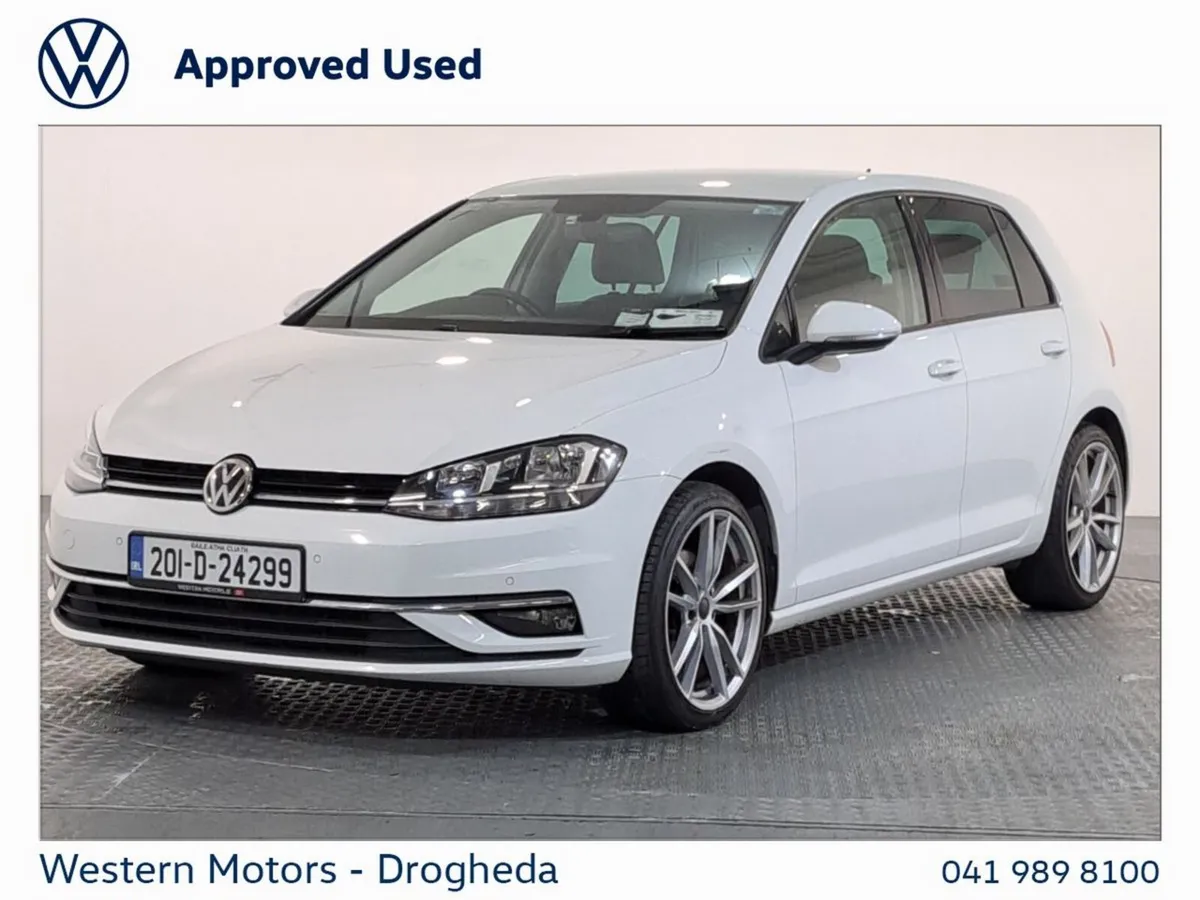 Volkswagen Golf Hatchback, Diesel, 2020, White