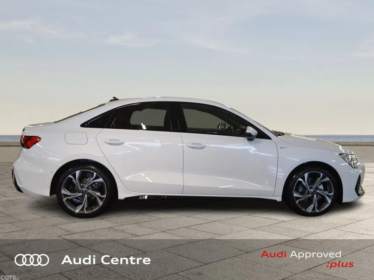 Audi A3 Saloon, Petrol, 2026, White