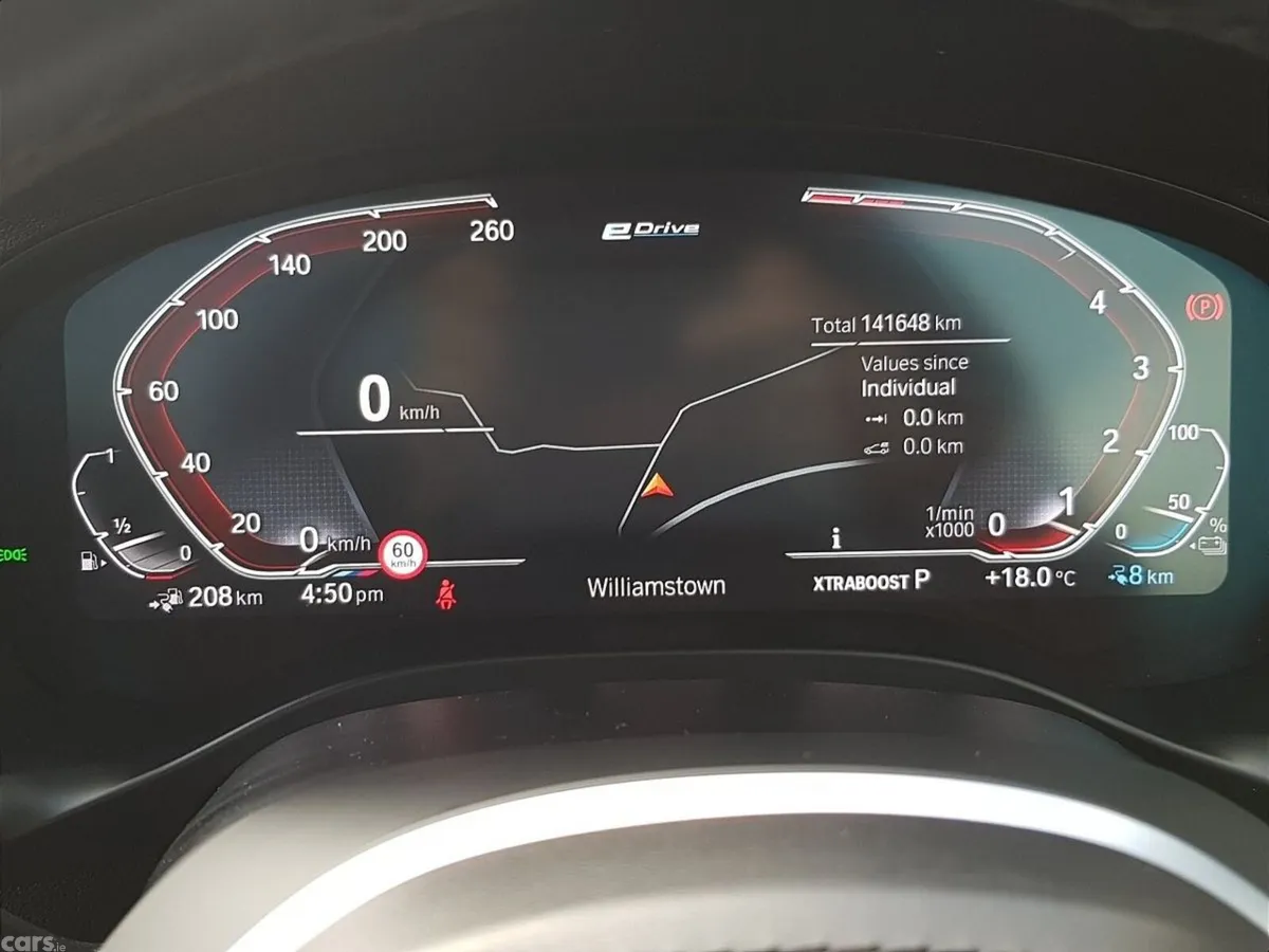 BMW X3 SUV, Petrol Plug-in Hybrid, 2022, Blue