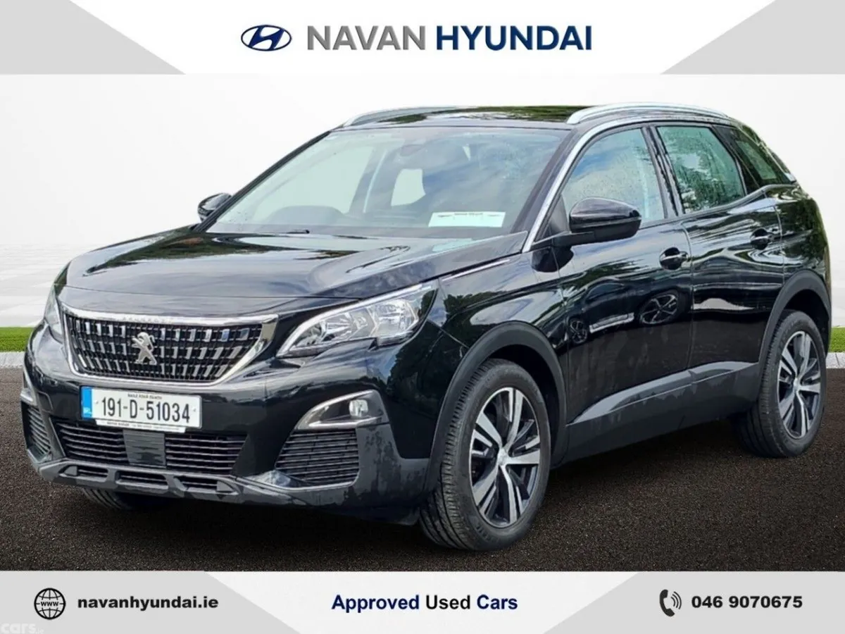 Peugeot 3008 Hatchback, Diesel, 2019, Black