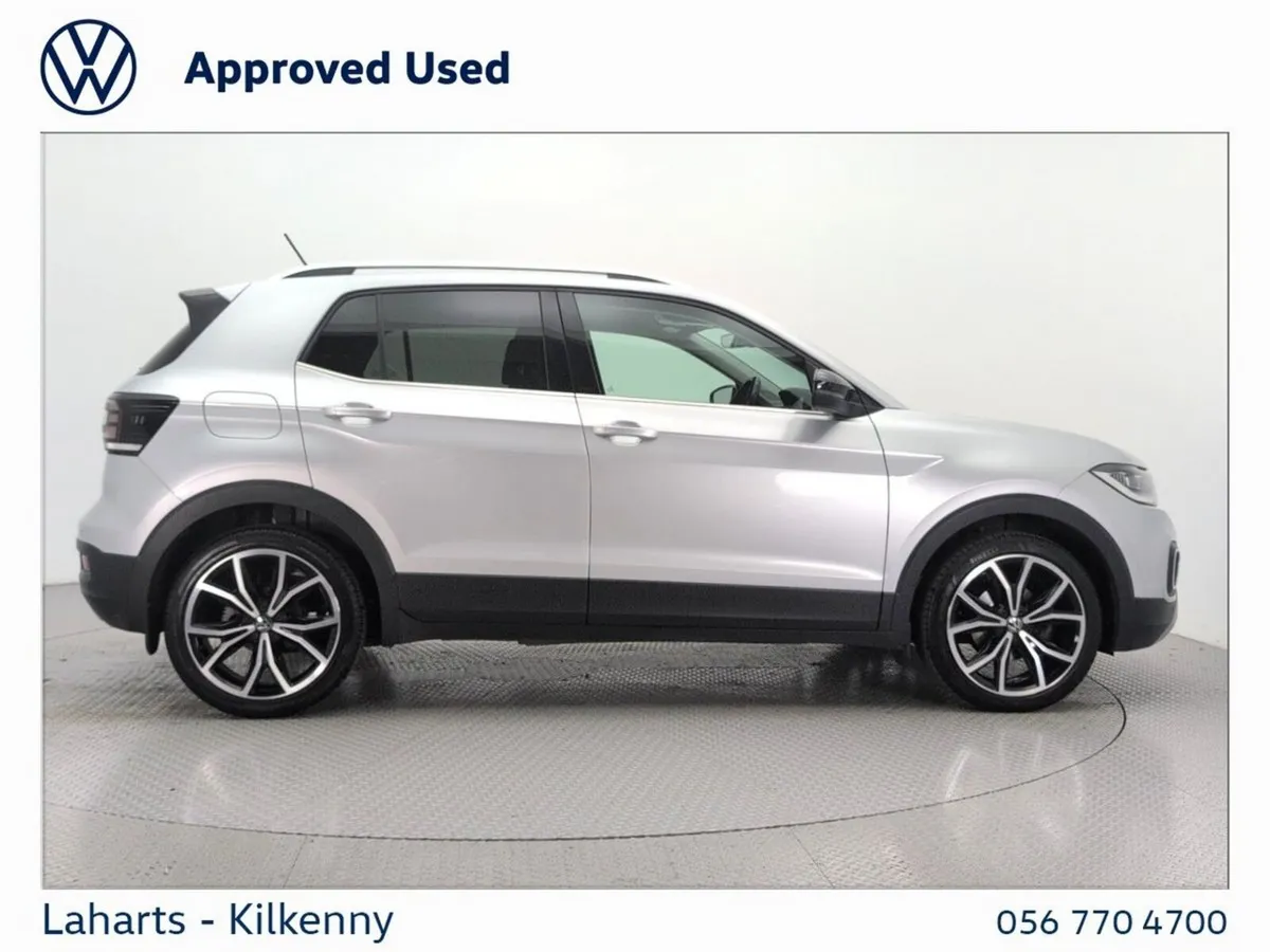 Volkswagen T-Cross SUV, Petrol, 2023, Silver