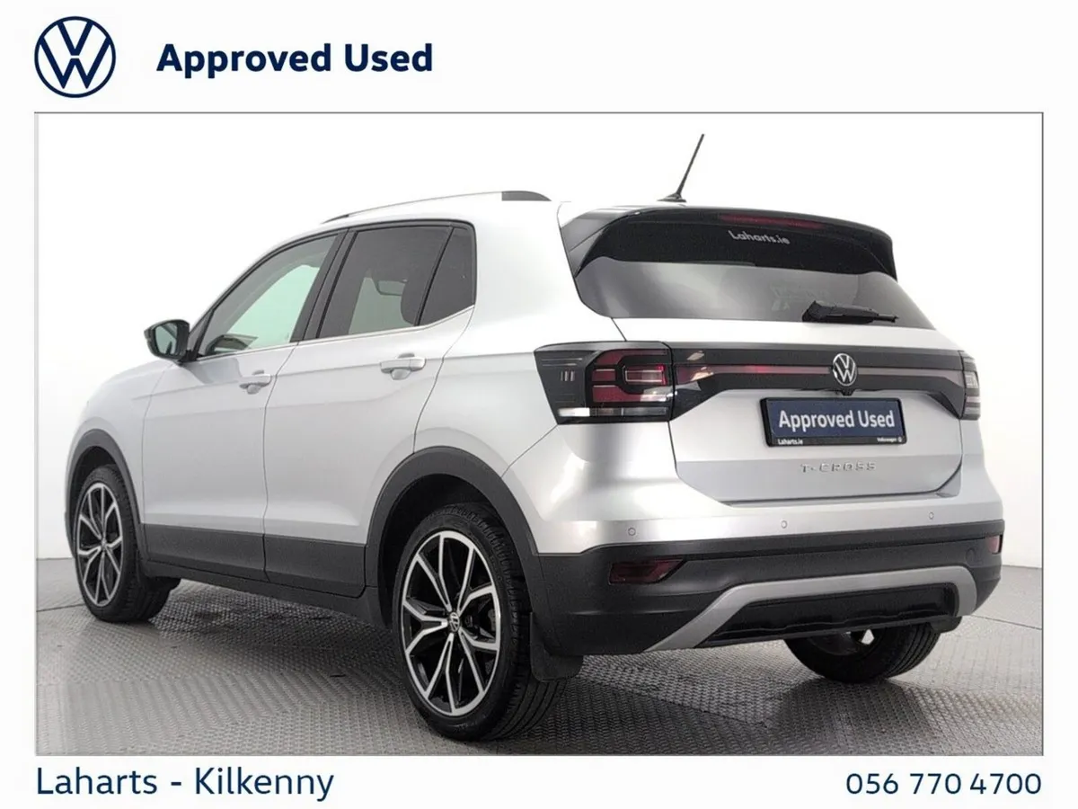 Volkswagen T-Cross SUV, Petrol, 2023, Silver