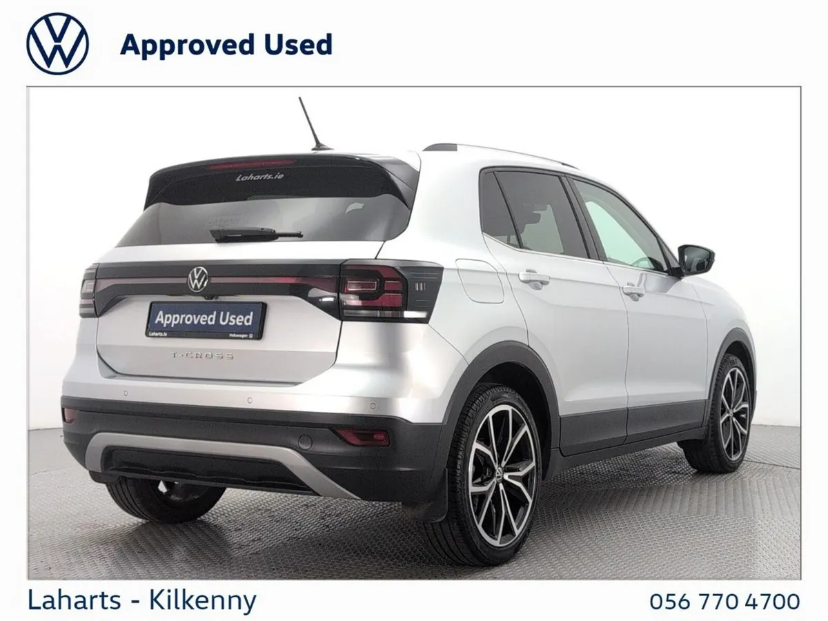 Volkswagen T-Cross SUV, Petrol, 2023, Silver