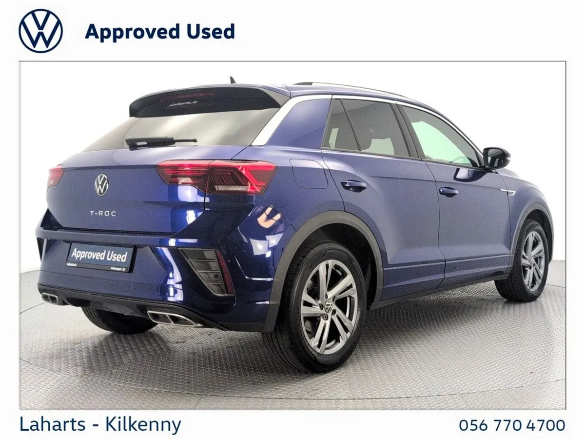 Volkswagen T-Roc SUV, Petrol, 2023, Blue