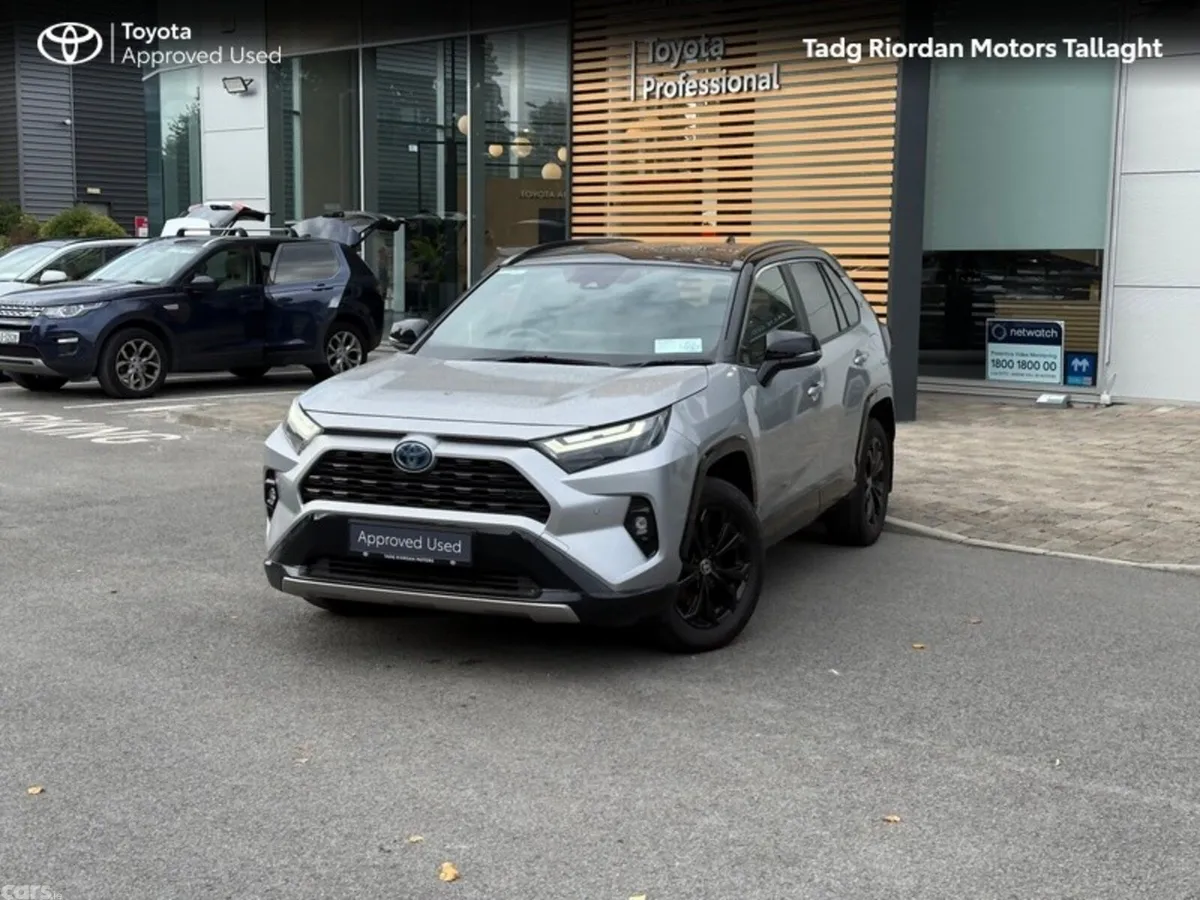 Toyota RAV4 SUV, Petrol Hybrid, 2024, Silver