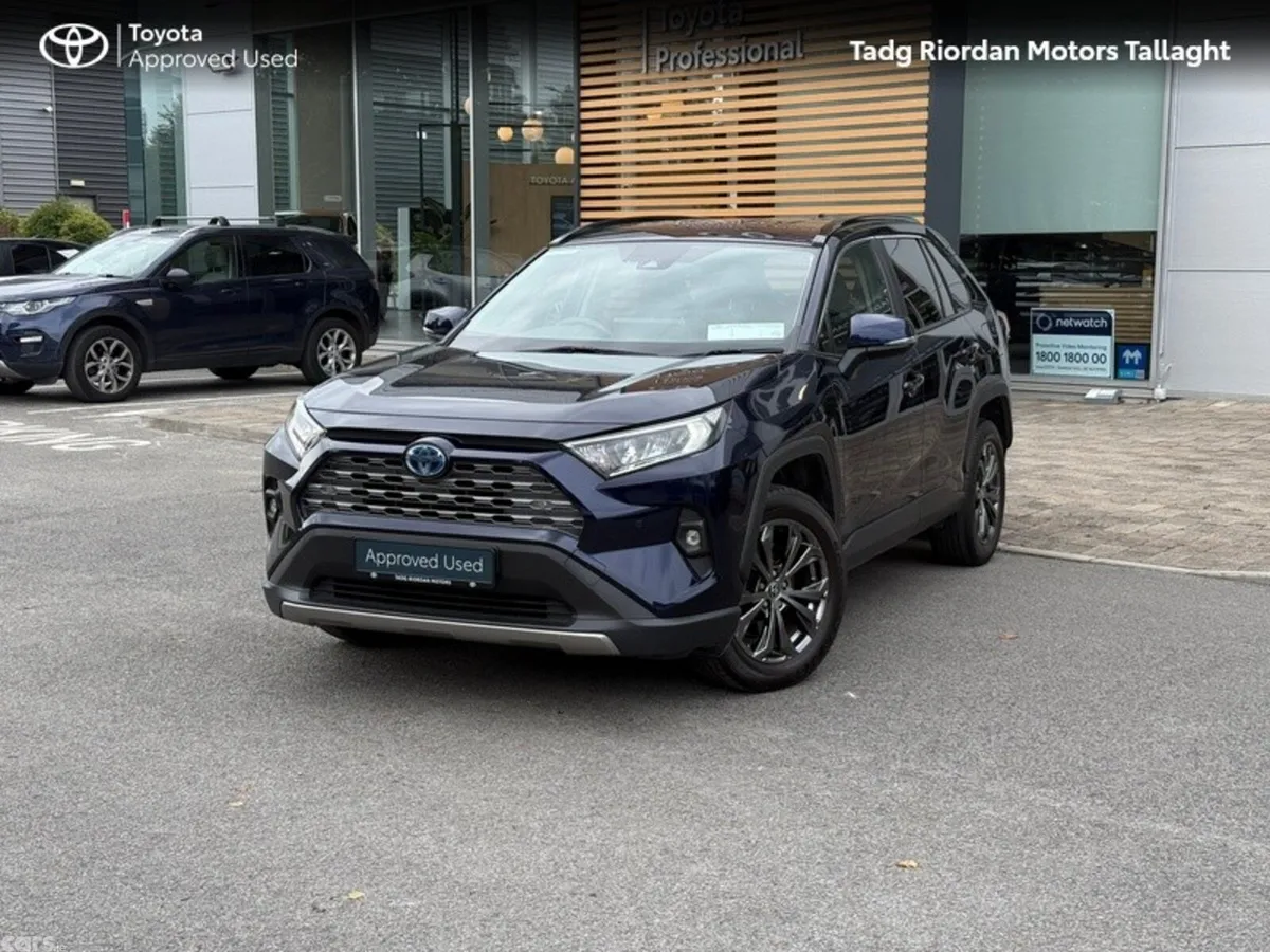 Toyota RAV4 SUV, Petrol Hybrid, 2024, Blue