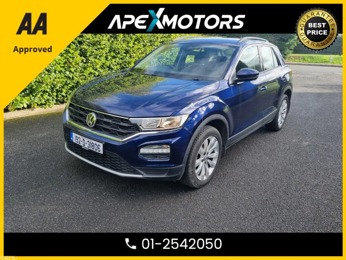 Volkswagen T-Roc Hatchback, Diesel, 2019, Blue