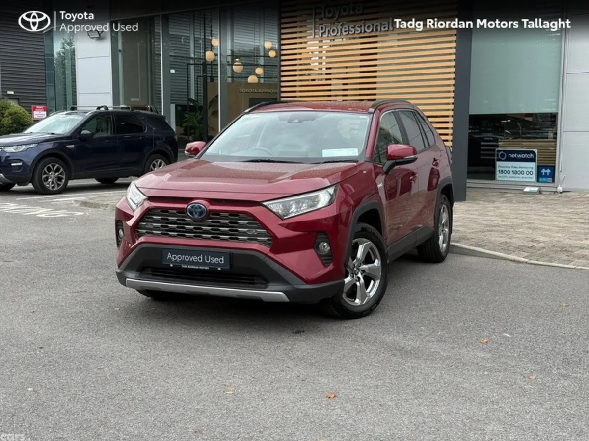 Toyota RAV4 SUV, Petrol Hybrid, 2021, Red