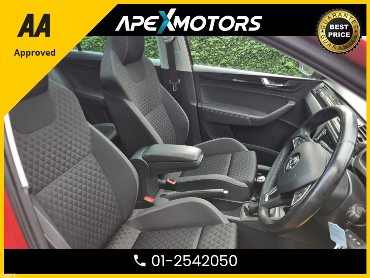 Skoda Rapid Hatchback, Petrol, 2017, Red