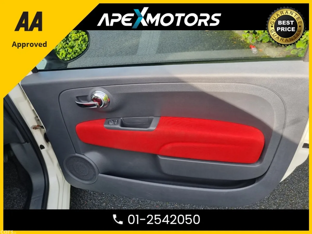 Fiat 500 Hatchback, Petrol, 2012, White