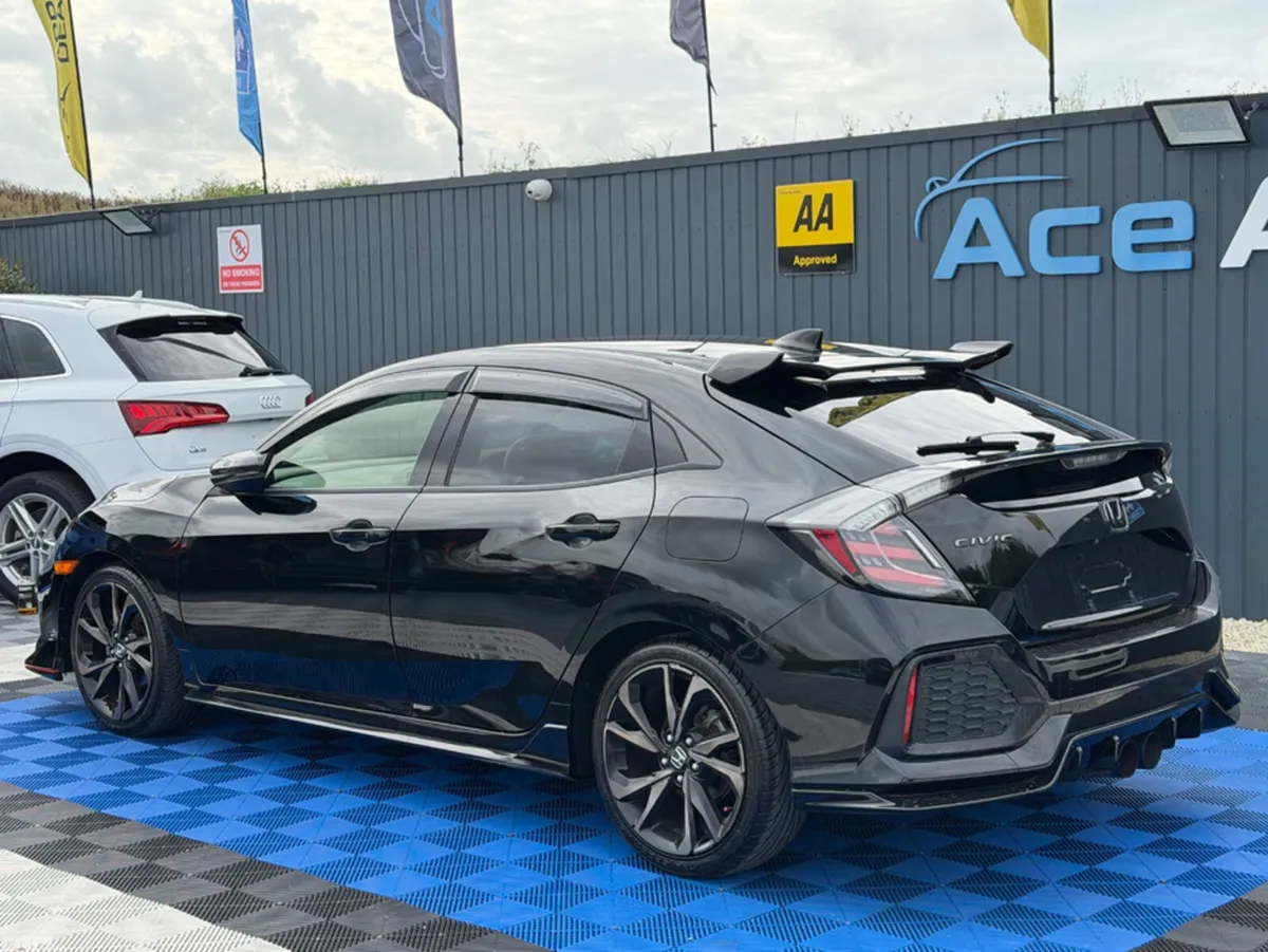 Honda Civic Hatchback, Petrol, 2019, Black